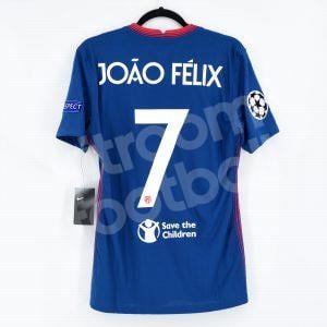 2020-21 Atletico Madrid Match Issue Away Shirt #7 JOAO FELIX - Image 1