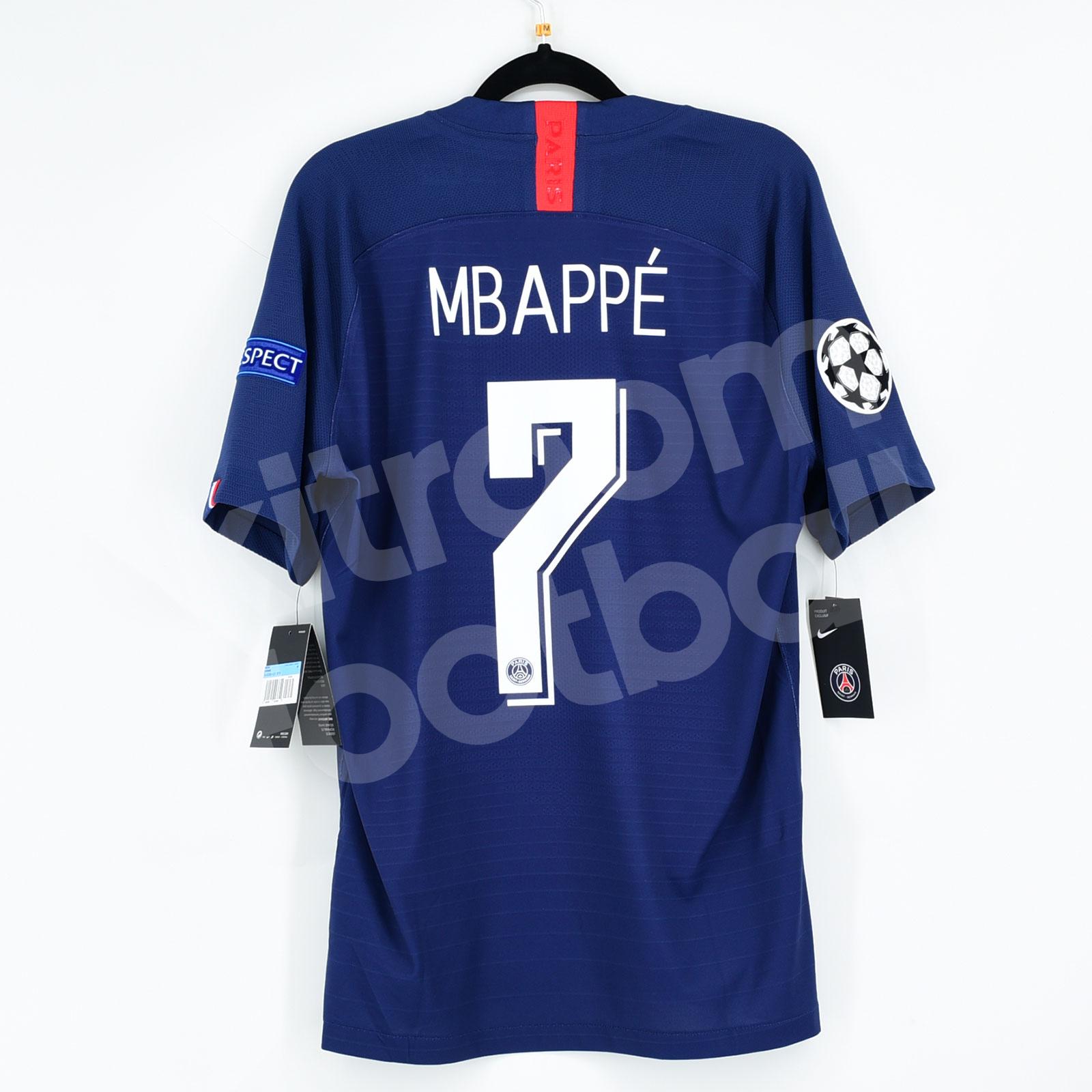 PSG Final Champions 2020 Lisbon Home Authentic Vapor Shirt #7