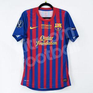 Barcelona Supercup 2011 vs Porto Player Issue Shirt #10 MESSI Home (Excellent) S - Image 3