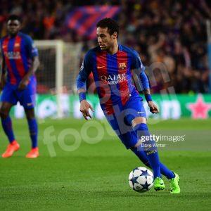 2016-17 Barcelona Match Issue Home Shirt #11 NEYMAR JR Champions League - Image 5