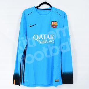 2015-16 Barcelona Player Issue Third L/S Shirt *New* XL – Kitroom