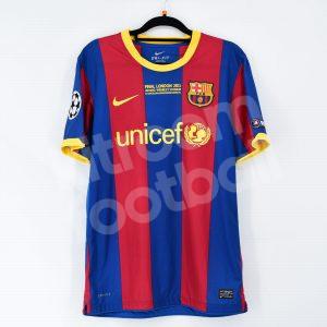 2010-11 Barcelona Final 2011 Wembley Home Shirt #7 DAVID VILLA (Good) M - Image 3