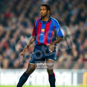 2001-02 Barcelona Player Issue Home Shirt #17 CHRISTANVAL Champions League (Very Good) XL - Image 3