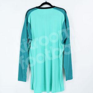 2018 Spain Goalkeeper Shirt Player Issue Green Size 10 L/S - Image 3
