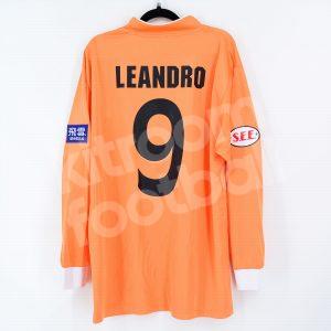 1999-00 Yee Hope FC Home Shirt #9 LEANDRO Match Worn
