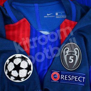 2016-17 Barcelona Match Issue Home Shirt #8 A. INIESTA Champions League - Image 4