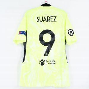 2020-21 Atletico Madrid Match Issue Third Shirt #9 SUAREZ - Image 1