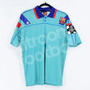 1994-95 Barcelona Retro Champions League Away Shirt vs PSG #10 ROMARIO