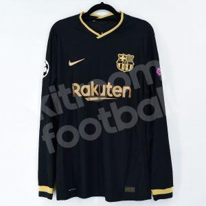 2020-21 Barcelona Away Shirt #7 GRIEZMANN Champions League Match Worn Issue - Image 3
