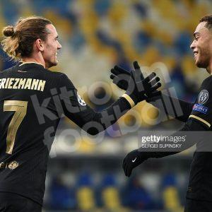 2020-21 Barcelona Away Shirt #7 GRIEZMANN Champions League Match Worn Issue - Image 5