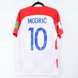 Croatia Final World Cup 2018 Home Shirt #10 MODRIC vs France *New* M - Image 1