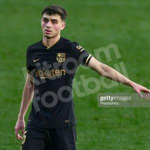 2020-21 Barcelona Away Match Shirt #16 PEDRI La Liga Vapor *NEW* M - Image 3