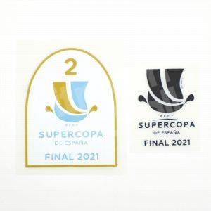 Original Player Issue 2020-21 Supercopa 2021 Patch Athletic Club Bilbao Black