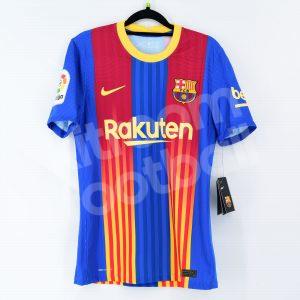 2020-21 Barcelona El Clasico Match Shirt #10 MESSI La Liga Vapor *New* S - Image 3