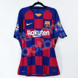 2019-20 Barcelona Player Issue Home Shirt #10 MESSI Champions Match Un Worn - Image 3