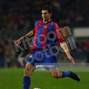 2002-03 Barcelona Home Shirt #3 MOTTA Match Worn vs Malaga - Image 4