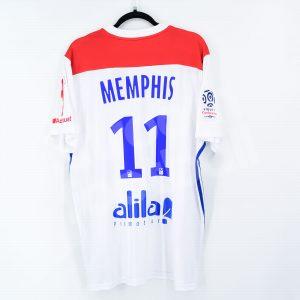 2018-19 Olympique Lyon Home Shirt #11 MEMPHIS *New* XL - Image 1