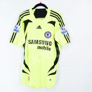 2007-08 Chelsea Away Shirt #11 DROGBA (Very Good) L Adidas - Image 3