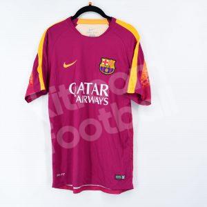 2016-17 Barcelona Training Pre-Match Shirt Nike (Excellent) M - Image 1
