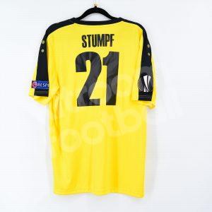 2018-19 Dudelange Away Shirt #21 STUMPF Match Worn Shirt Europa League vs Betis - Image 1