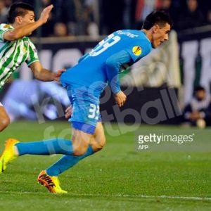 2013-14 Rijeka Away Shirt #33 KRSTANOVIC Match Worn Shirt Europa League vs Betis - Image 4
