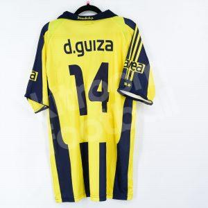 2008-09 Fenerbahce Home Shirt #14 GUIZA Signed Fan Version - Image 1