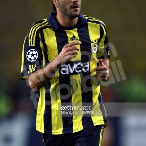 2008-09 Fenerbahce Home Shirt #14 GUIZA Signed Fan Version - Image 4