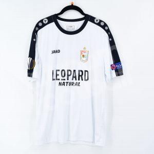 2018-19 Dudelange Home Shirt #19 JENSEN Match Worn Shirt Europa League vs Betis - Image 3