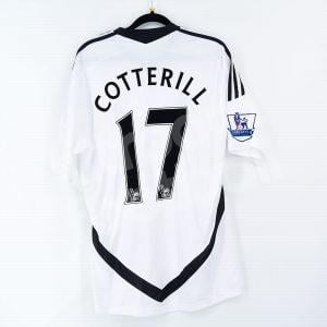 2011-12 Swansea Home Shirt #17 COTTERILL Match Worn vs Betis Friendly