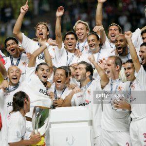 2006-07 Sevilla FC Home Shirt #26 BRUNO Match Un Worn Supercup vs Barcelona - Image 4