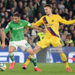 2019-20 Barcelona Away Player Issue Shirt #15 LENGLET *New* XL La Liga - Image 5