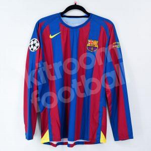 Barcelona Final Paris 2006 Shirt #10 RONALDINHO Champions League Replica - Image 3