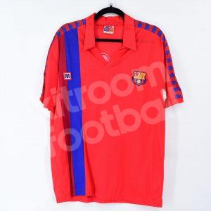 1988-89 Barcelona Away Shirt #10 Original Meyba (Excellent) XL - Image 3