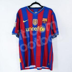 2009-10 Barcelona Home Shirt #8 A. INIESTA Nike (Very Good) XL - Image 3