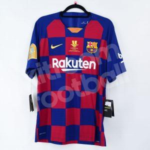 2020 Final Supercopa Barcelona Home Shirt #10 MESSI (New) L Vapor Match - Image 3