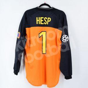 1999-00 Barcelona Goalkeeper Shirt #1 HESP (Excellent) L Champions League