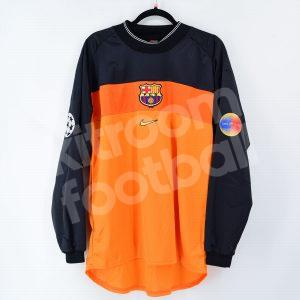 1999-00 Barcelona Goalkeeper Shirt #1 HESP (Excellent) L Champions League - Image 3