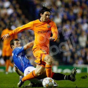 2007-08 Barcelona Third Shirt #19 MESSI (Fair) M Nike - Image 4