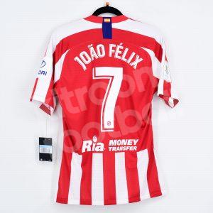2019-20 Atletico Madrid Player Issue Home Shirt #7 JOAO FELIX Supercopa M