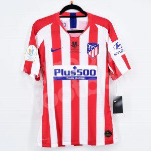 2019-20 Atletico Madrid Player Issue Home Shirt #7 JOAO FELIX Supercopa M - Image 3