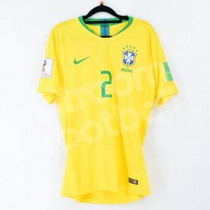 2018 Brazil Home Shirt Player Issue #2 THIAGO SILVA Match Issued Un Worn World Cup Russia - Image 3