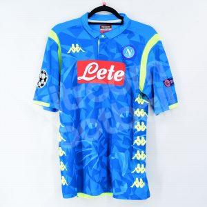 2018-19 Napoli Home Player Issue Shirt #17 HAMSIK Champions League *New* L Kappa Kombat Pro - Image 3