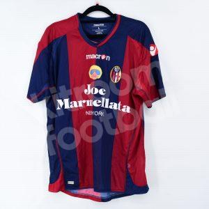 2007-08 Bologna Home Shirt #9 (Very Good) Macron L - Image 3