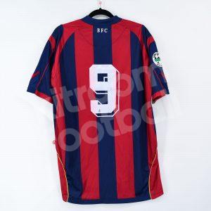 2009-10 Bologna Home Shirt #9 (Very Good) Macron L