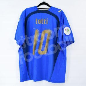 Italy World Cup 2006 Home Shirt #10 TOTTI (Good) XL Puma
