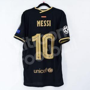 2020-21 Barcelona Away Match Shirt #10 MESSI Champions League Vapor *NEW* S - Image 1