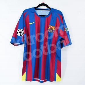 Barcelona Final Paris 2006 Shirt #10 RONALDINHO Champions League (Replica) M - Image 2
