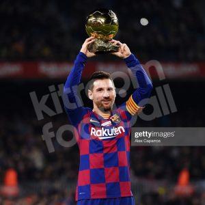 2019-20 Barcelona Player Issue Home Shirt #10 MESSI Marató Match Un Worn - Image 5