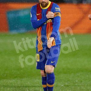 2020-21 Barcelona El Clasico Match Shirt #10 MESSI La Liga Vapor *New* S - Image 4