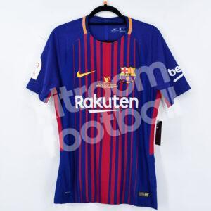 2017-18 Barcelona Player Issue Home Shirt #8 A. INIESTA Copa del Rey Match Un Worn - Image 2